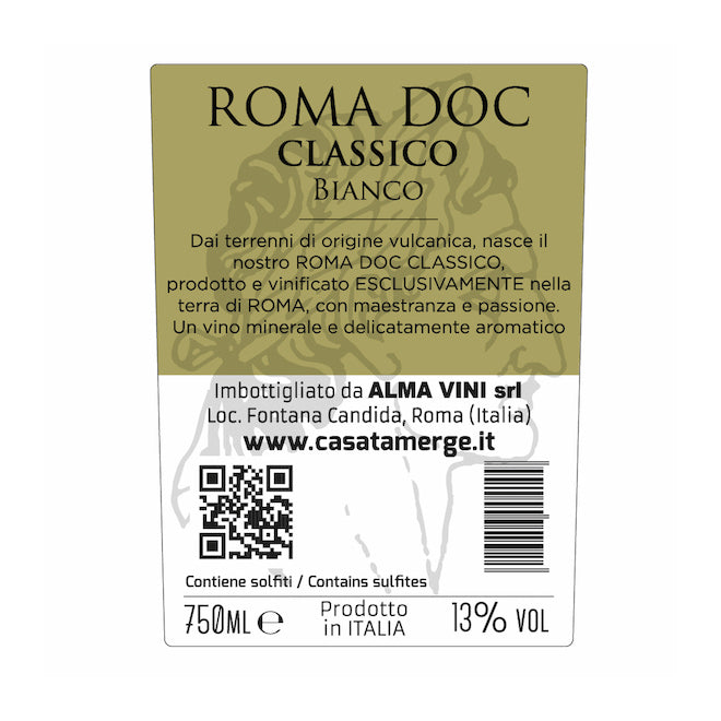 Roma DOC Classico Bianco - 750ml