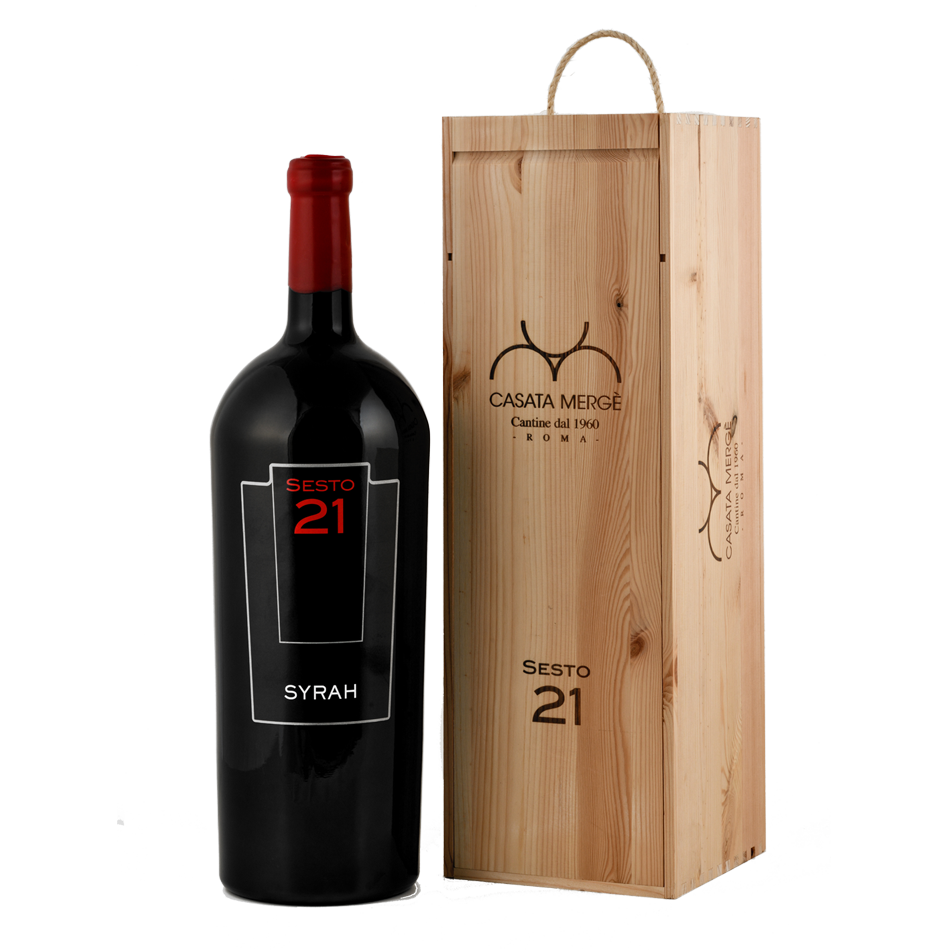 
                  
                    Sesto 21 Syrah IGP Lazio - Jéroboam 5 Lt.
                  
                